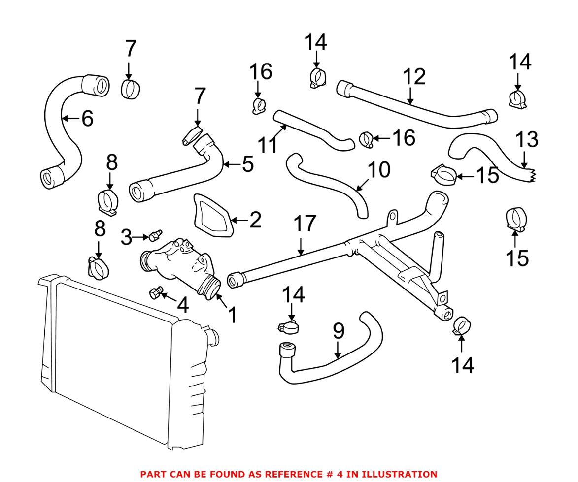 BMW Hex Bolt (w/ Washer) (M8x30) 11531740316